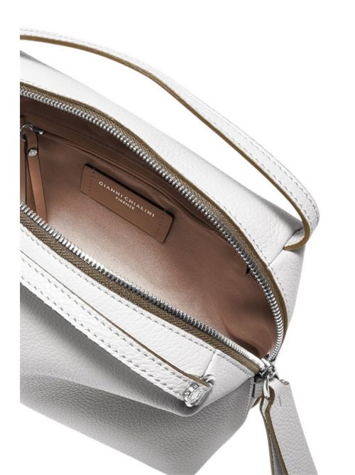 borsa donna alifa in pelle martellata avorio Gianni Chiarini | BS8148-COMM GRN3890